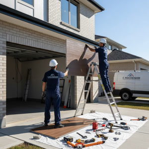 Garage Door Panel Replace